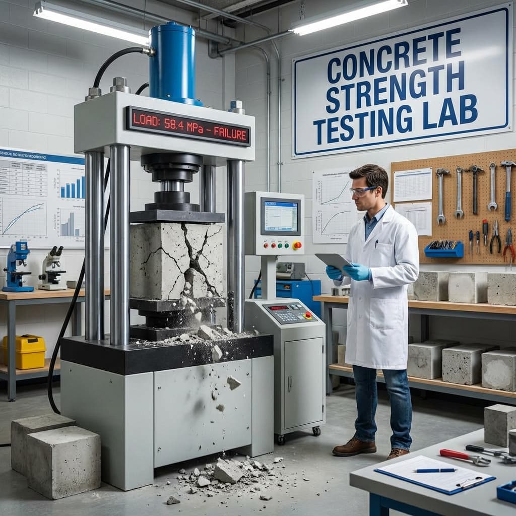 คอนกรีตกำลังอัด (Ksc) คืออะไร? คู่มือครบถ้วนสำหรับงานในนราธิวาส