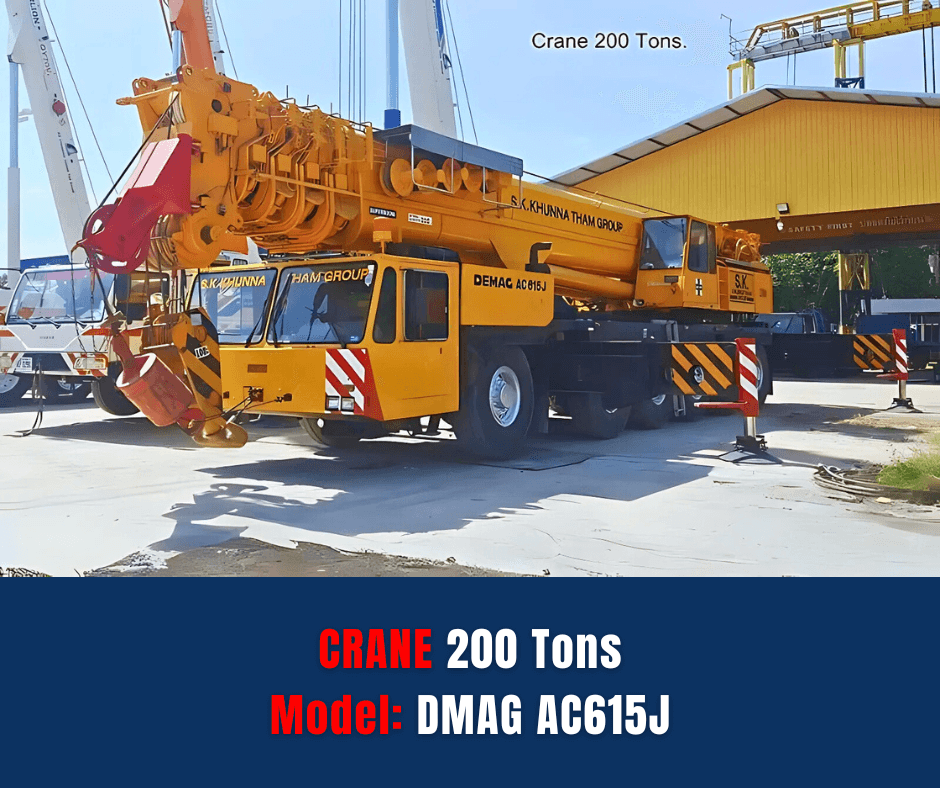 บริการให้เช่ารถเครนครบวงจร ขนาด 25-300 ตัน - ภาพที่ 3