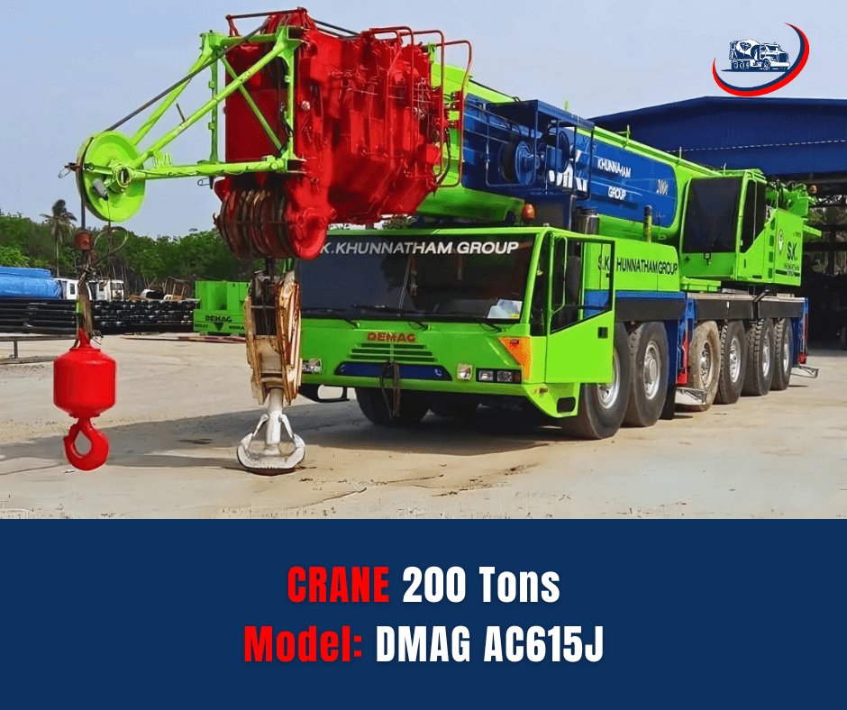 บริการให้เช่ารถเครนครบวงจร ขนาด 25-300 ตัน - ภาพที่ 4